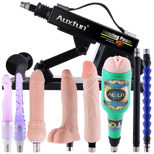 Máquina de consoladores Sex Machine con consolador realista, máquina de sexo para mujer con conector 3XLR, máquina sexual propulsora para hombre, juguetes para adultos, juguete sexual con 8 accesorios