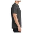 thumbnail image 3 of Mafoose Men's Tall Core Cotton Short Sleeve Classic Silhouette T-Shirt Dark Heather Grey LT, 3 of 4