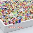 thumbnail image 3 of 5000pcs/bag/60g 2.6mm Hama Beads Kids Fun Craft DIY Handmaking Fuse perler Beads Creative Intelligence Educational Toys A02, 3 of 6