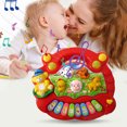 thumbnail image 2 of T1357 Música Juguetes Bebé Niños Granja Animal Sonido Teclado Piano Juguete Educativo Regalo Tmvgtek juguetes de los niños, 2 of 9