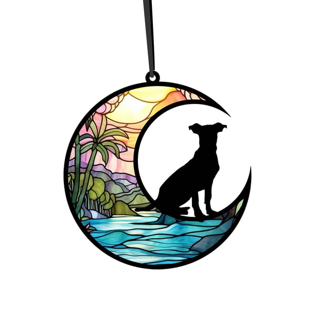 Hot6sl Liquidación de Ahorros de Verano Colgante Acrílico Colorido, Lindo Colgante para Mascota, Colgante Conmemorativo para Mascota