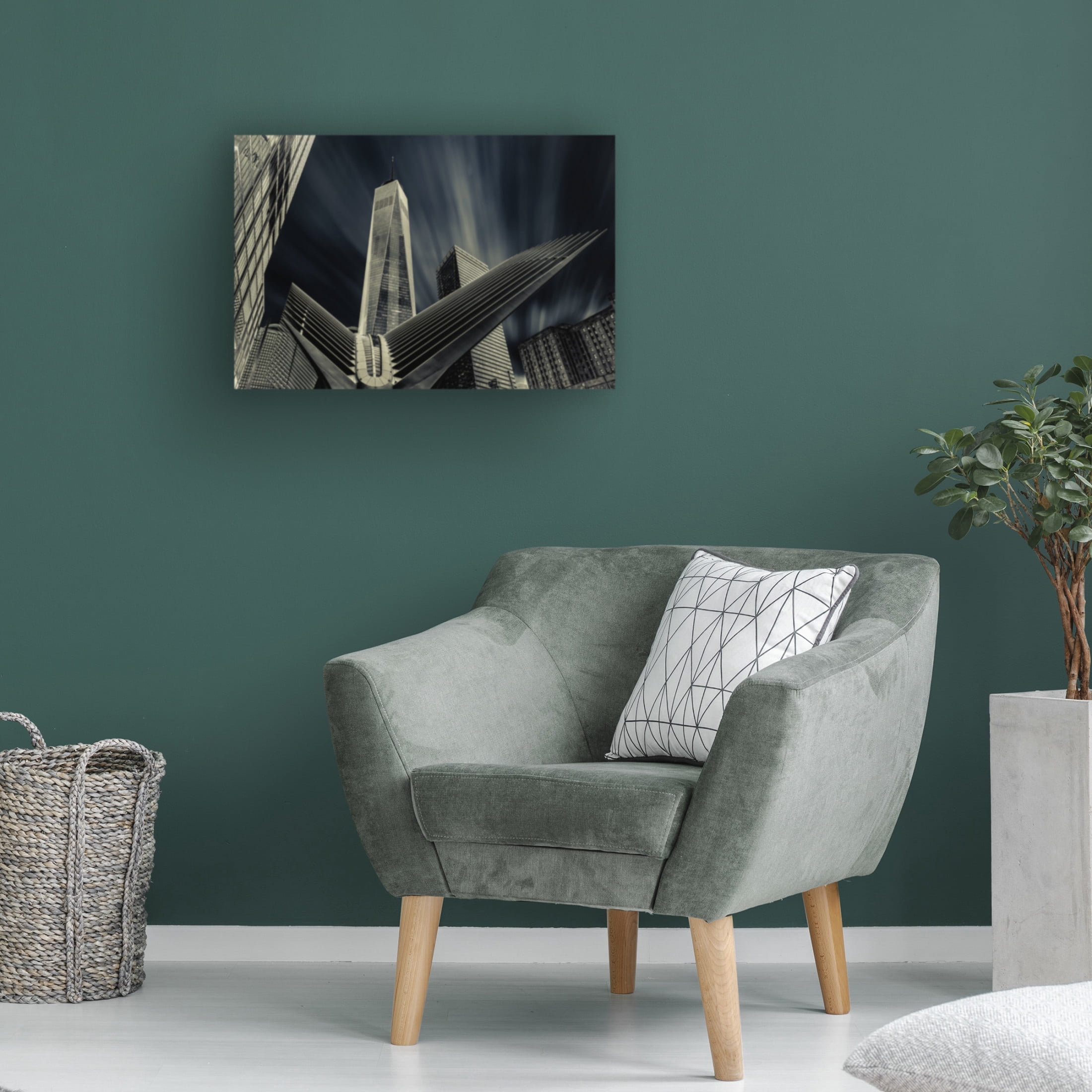 Trademark Fine Art Emil abu milad World Trade Center Canvas Wall Art