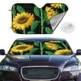 thumbnail image 2 of Balery Sunflower 1 Print Car Windshield Sun Shade,Windshield Sunshade for Car Pickup Truck SUV Accessories-Medium, 2 of 7