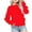 B-Red, variant on Zwiiyzr Toddler Kids Boys Girls Crewneck Sweatshirt 1-12 Years Fashion Cute Solid Color Long Sleeve Pullover Top Black