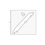 Genuine OE Nissan Pillar Molding - 76836-5ZW4A