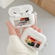 thumbnail image 2 of Estuche para auriculares con etiqueta retro transparente para Airpods Pro 3, caja de carga inalámbrica con Bluetooth para Airpod 2, estuche con código 1, funda de silicona suave, 2 of 5