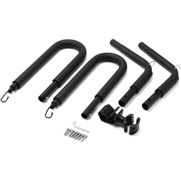Adjustable Surfboard Bike Rack, Aluminum Alloy Material Lightweight And Durable, Perfect For Safe Transport Of Surfboards And Snowboards Without Dents Or Scratches, Portable And