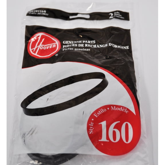 Replacement Part For Hoover Windtunnel Self Propelled Style 160 Vacuum Belts 2 Pack by 40201160, 38528033