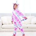 thumbnail image 3 of Pijama suave de unicornio, pijama de unicornio para niñas, 3 of 6