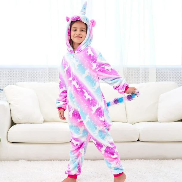 Pijama de niña unicornio new arrivals