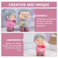 thumbnail image 4 of Delicate Cake Decor Elder Statue Creative Cake Decor Birthday Bake Decor, 4 of 6