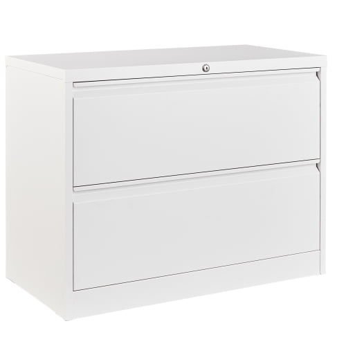 Homeoffice 2 Drawer Lateral File Cabinet Metal Steel Filing Cabinet With Lock Anti Tilt Structure Walmart Com Walmart Com