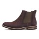 thumbnail image 2 of Botas Chelsea de Cuero Gamuza para Hombre Bruno Marc Talla 12 Marrón Oscuro, 2 of 8