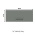 thumbnail image 2 of Alacena Gabinete Superior Cocina Madesa Agata 80cm BG, 2 of 5