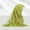 Green, variant on Children's Hijab Scarf, Headscarf Wrap With Mesh Spliced, Soft & Lightweight, Cute Design For Home & Park, Beige A, Size A