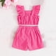 thumbnail image 4 of Odeerbi 1-6 Años Conjunto de Verano Para Niñas Camisola de Algodón Con Lazo Y Volantes Conjunto de Dos Piezas Con Lazo Y Sin Mangas Conjunto de Dos Piezas Lazo Sin Mangas, 4 of 7
