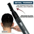 Wahl Micro Groomsman Personal Pen Trimmer & Detailer for Hygienic Grooming with Rinseable