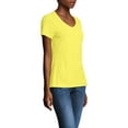 thumbnail image 3 of Hanes Women's X-temp Short Sleeve V-neck Tee (2-pack), 3 of 4