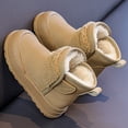 thumbnail image 4 of REDARER Winter Warm Lined Ankle Boots for Girls Non Boots with Soft Sole Comfortable Casual Footwear for Toddler Kids Outdoor Play,Winter Boots,Girls Boots,Size:6.5-7 Years, 4 of 9