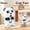 White, variant on Cute Panda Mini Clip on Cup Fan, Type-C Rechargeable Portable Personal Fan with Quiet Motor, Durable Plastic Clip-on Design for Hot Drinks Food Cooling Desk Office Monitor Travel Multi-Scene Use