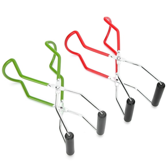 Canning Jar Lifter, With Grip Handle Canning Jar Lifter Tongs, Non-Slip Stainless Steel For Avoiding Burns All Kinds Of Cans
