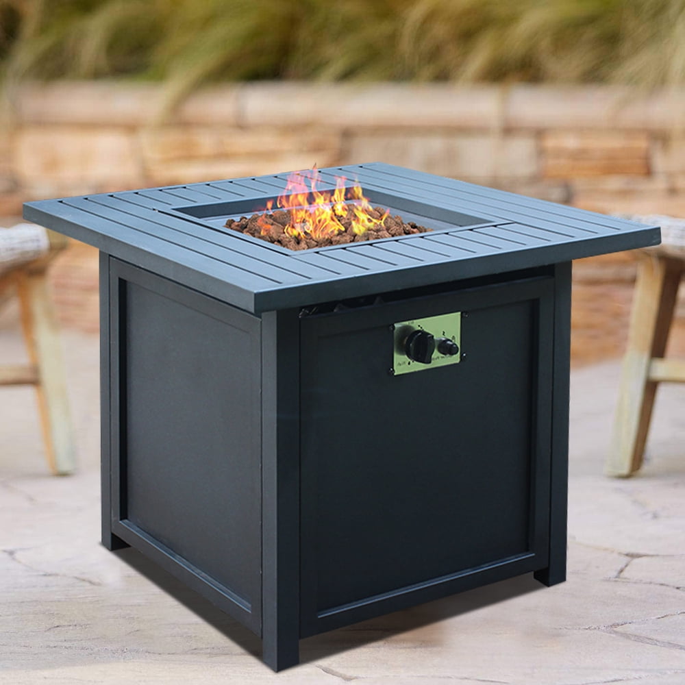 Outdoor Gas Fire Pit For Deck 40 000, Automatic Fire Pit