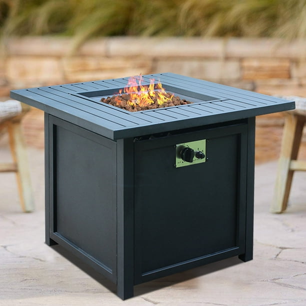 28 Propane Gas Fire Pit Table 40000, Outdoor Gas Fire Pit Table Wayfair