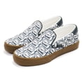 thumbnail image 2 of Lacoste Men's Jump Serve Slip-On 07228 Canvas Printed Fashion Sneakers, Dark Green \ Gum,12 M US, 2 of 7