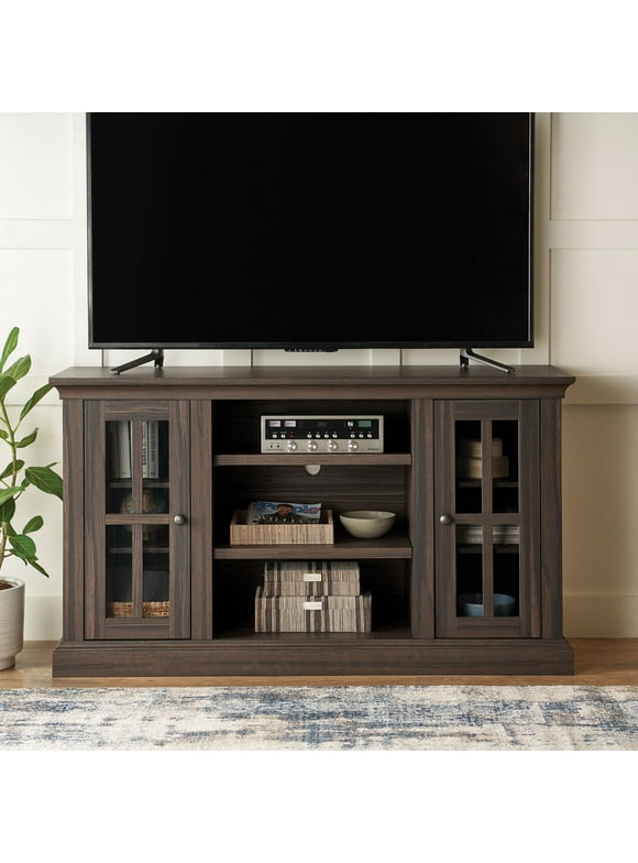 Better Homes & Gardens Canton Media Console for TVs up to 70", Tobacco Oak