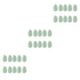 thumbnail image 2 of Plantas artificiales verdes Naiovety 10x palmeras interiores exteriores A00509, 2 of 6