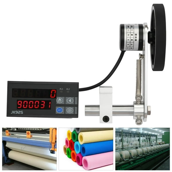 Electronic Digital Length Meter Counter Length Measuring Accuracy Display 110V