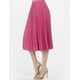 thumbnail image 2 of Falda plisada brillo sutil AMAD Casual para mujer Talla S, 2 of 5