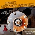 thumbnail image 4 of 1 Set Stud Derusting Tool Car Wheel Cleaner Effective Removes Rust From Metal Surfaces Screws Bolts For 1/2 Wrenches Tools, 4 of 7