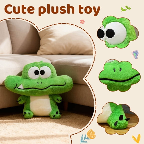 2026 New Crocodile Plush Toys, Stuffed Animals Toys Crocodile Soft Pillow Toys, Cute and Perfect Birthday Gifts, Best Birthday Gifts for Holiday Xmas Easter for Friend