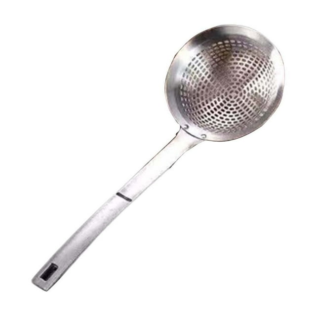 Cuillère-filtre à Mailles Fines en Acier Inoxydable Cuillère-Filtre à Mailles en Acier Inoxydable Cuillère-Filtre en Acier Inoxydable 304 Filtre à Mailles Fines avec Poignée Filtre à Huile