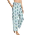 thumbnail image 2 of Daiia Sea Turtle Women's Sleep Pant with Pockets and Drawstring,Pajama Pants-X-Large, 2 of 9