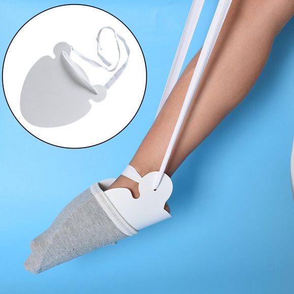Ayuda para Calcetines Flexibles Sin Mezc Calcetines de Compresión Ayudante para Tirar Ayuda para Tirar de Calcetines para Discapacita Macarena Ayudante de calcetines