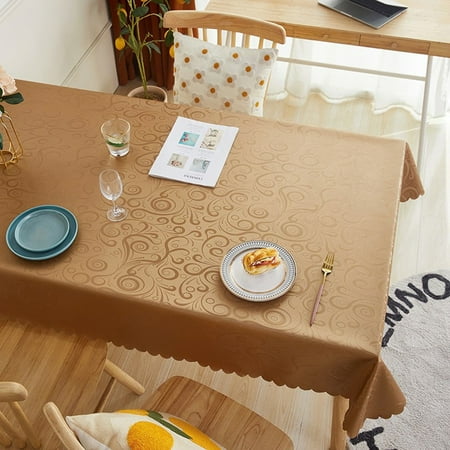 

ALSLIAO Waterproof Table cloth Rectangle Heavy Duty Wipeable Cover for Kitchen&Garden