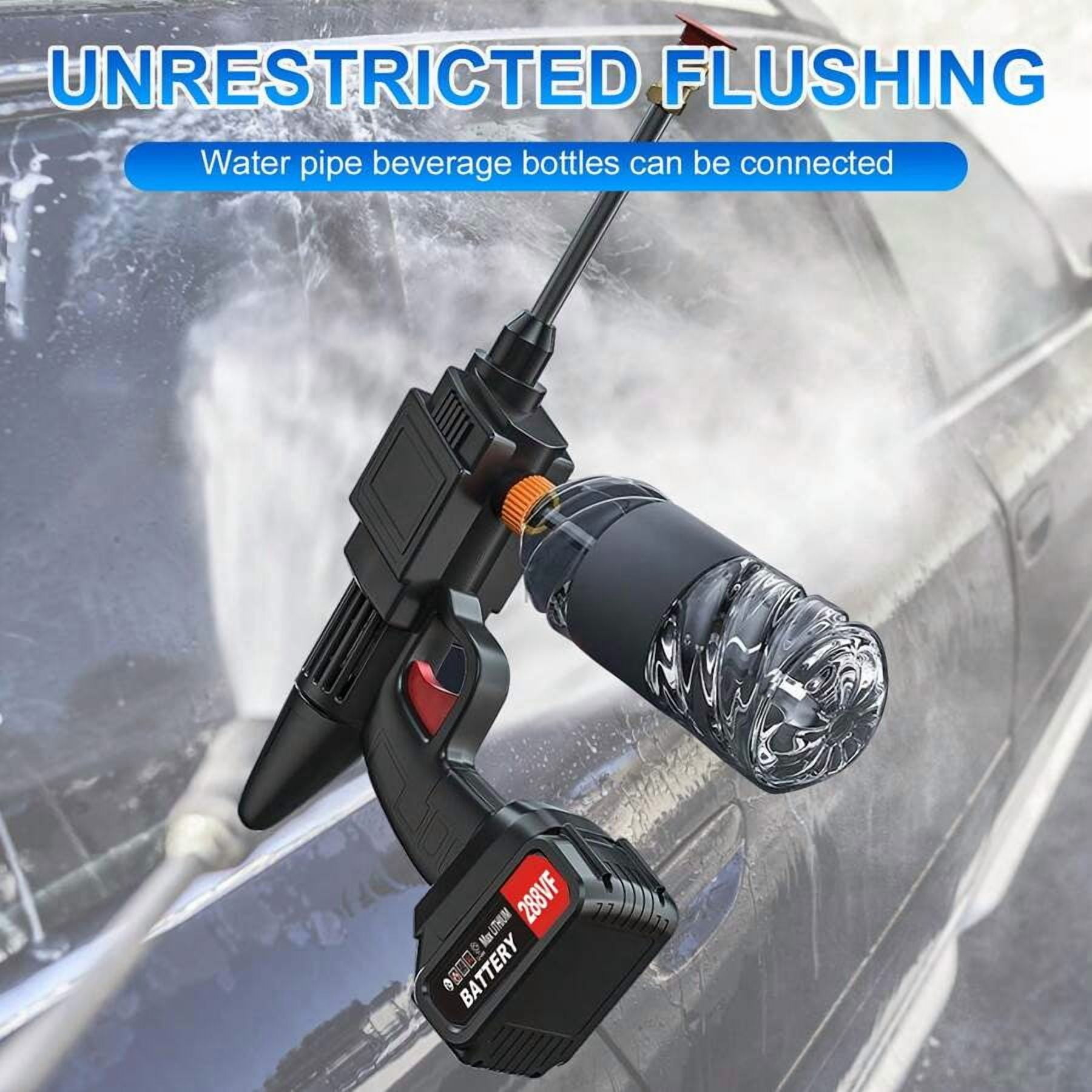 Cordless Portable High Pressure Spray Water Gun,Pressure Washer,Portable Power Washer, Washer Gun Battery Operated,Ultra High Velocity And Easy To Use
