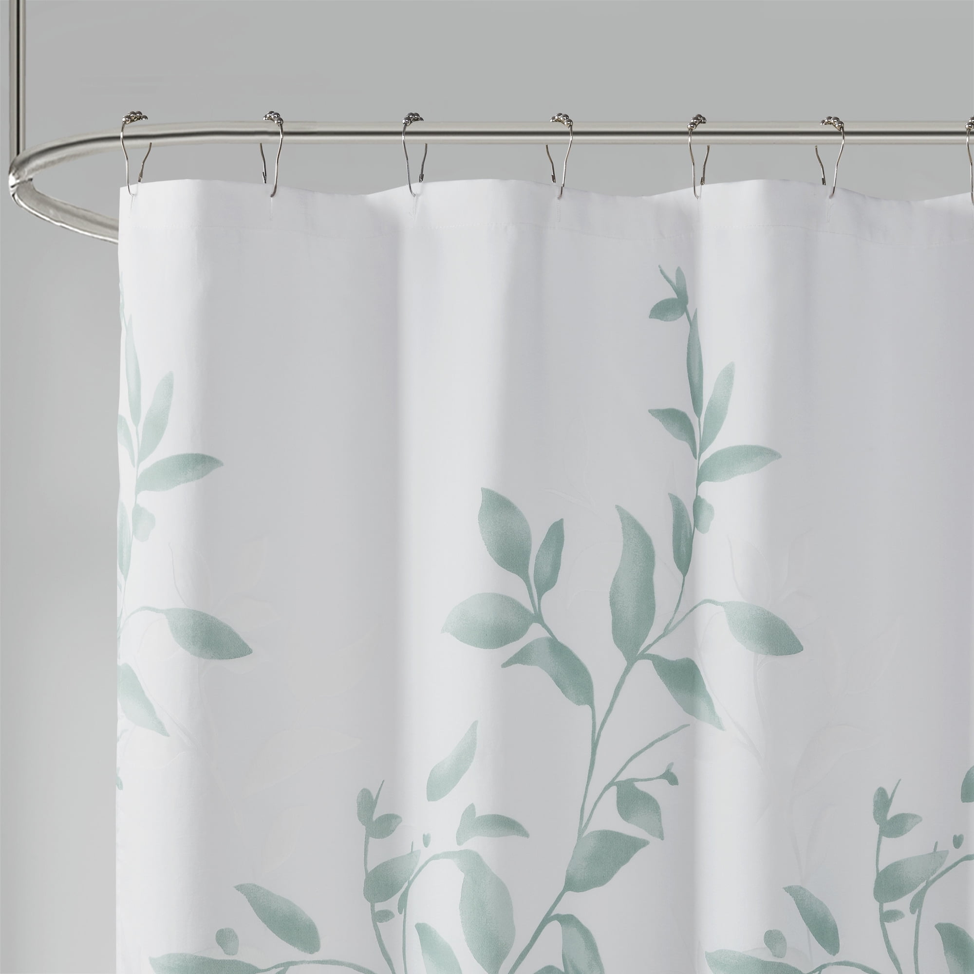 KRISIN Shower curtains for bathrooms, Sparkling waves, sea level