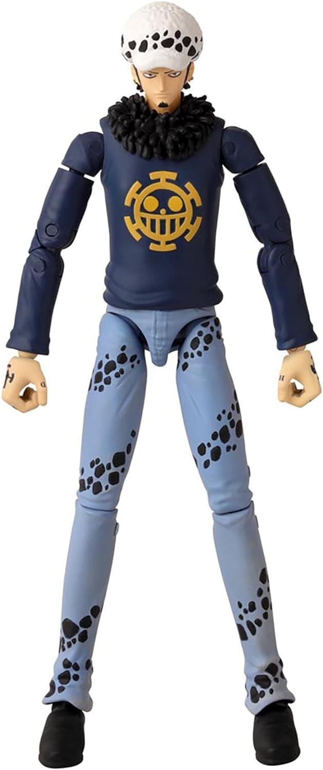 BANDAI – Anime Heroes – One Piece – Anime Heroes-Figur 17 cm – Trafalgar Law – Gelenkfigur Law