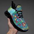 thumbnail image 3 of Autism Awareness Accept Under Stand Love Shoes Trail Running Shoe Non-Slip Breathable Comfortable Sneakers Black Size 11, 3 of 7