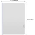 thumbnail image 2 of 50 Pieces Sliding Bar Clear Report Covers Paper Files Transparent Report Folders for Presentation Book Paper Document, 2 of 7