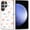 Beachy Coconut Girl, variant on Case for Samsung Galaxy S23,2 in 1 PC Hard Shell Silicone Inner Bumper Anti-Scratch Full-Body Cover Shockproof Slim Design-Blue Whale Shark Collage