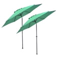 thumbnail image 1 of 2 Sombrilla Plegable 3 Mts Para Jardin Playa Camp Exterior. verde, 1 of 9
