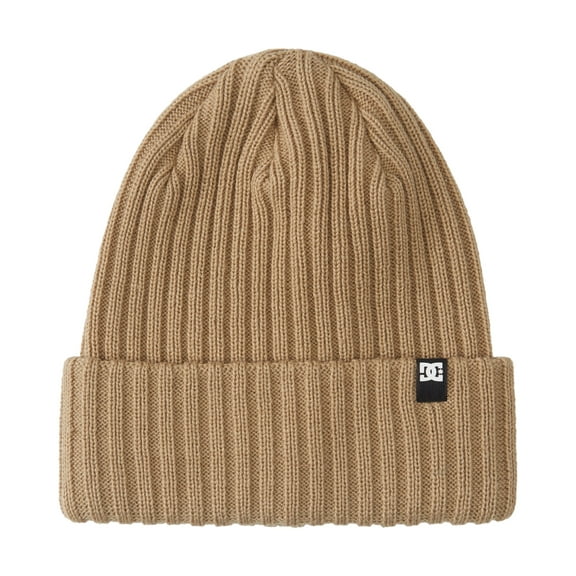DC Shoes Men's Knitted Cuff Beanie ~ Fish n Destroy brown