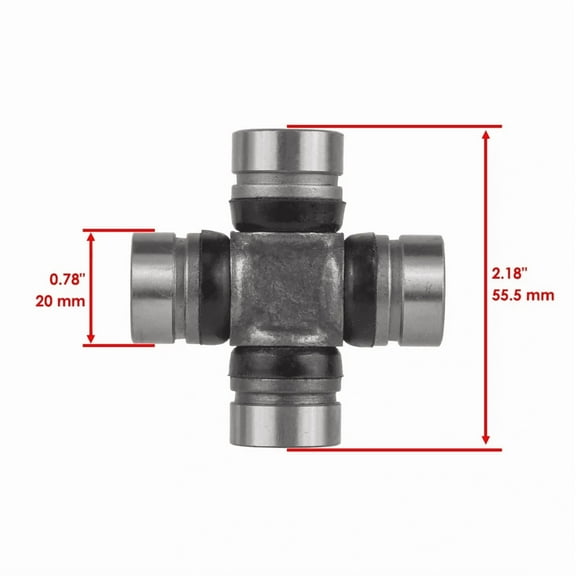 for Suzuki Vinson 500 LT-A500F 4X4 2002-2007 Drive Shaft U-Joint Kit