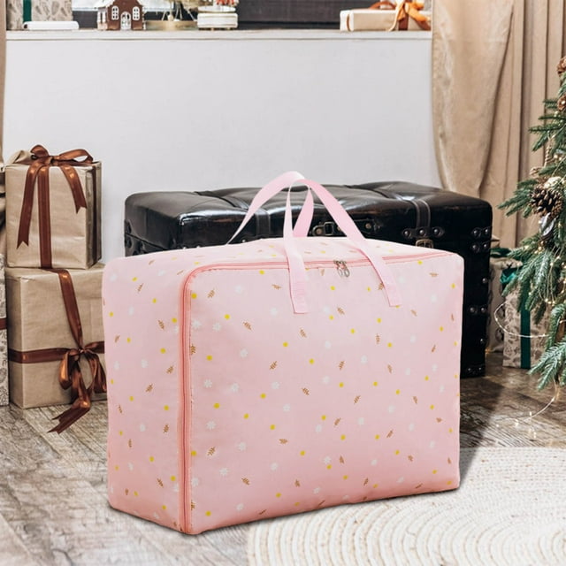 Everyday Low Price! Large Capacity Travel Storage Bag, Portable Moving Duffel Bag, Non-Woven Quilt Bag for Packing and Organizing, Practical Storage for Clothes, Bedding, and More