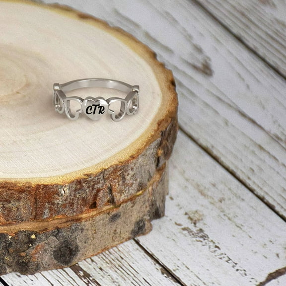 Ringmasters Juliette Stainless Steel Choose the Right CTR Ring Size 6.5