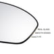thumbnail image 4 of Unique Bargains 1 Pcs Reemplazo de vidrio del espejo retrovisor derecho del lado del pasajero, no calefaccionado, con ajuste trasero para Nissan Sentra 20-21, 4 of 6